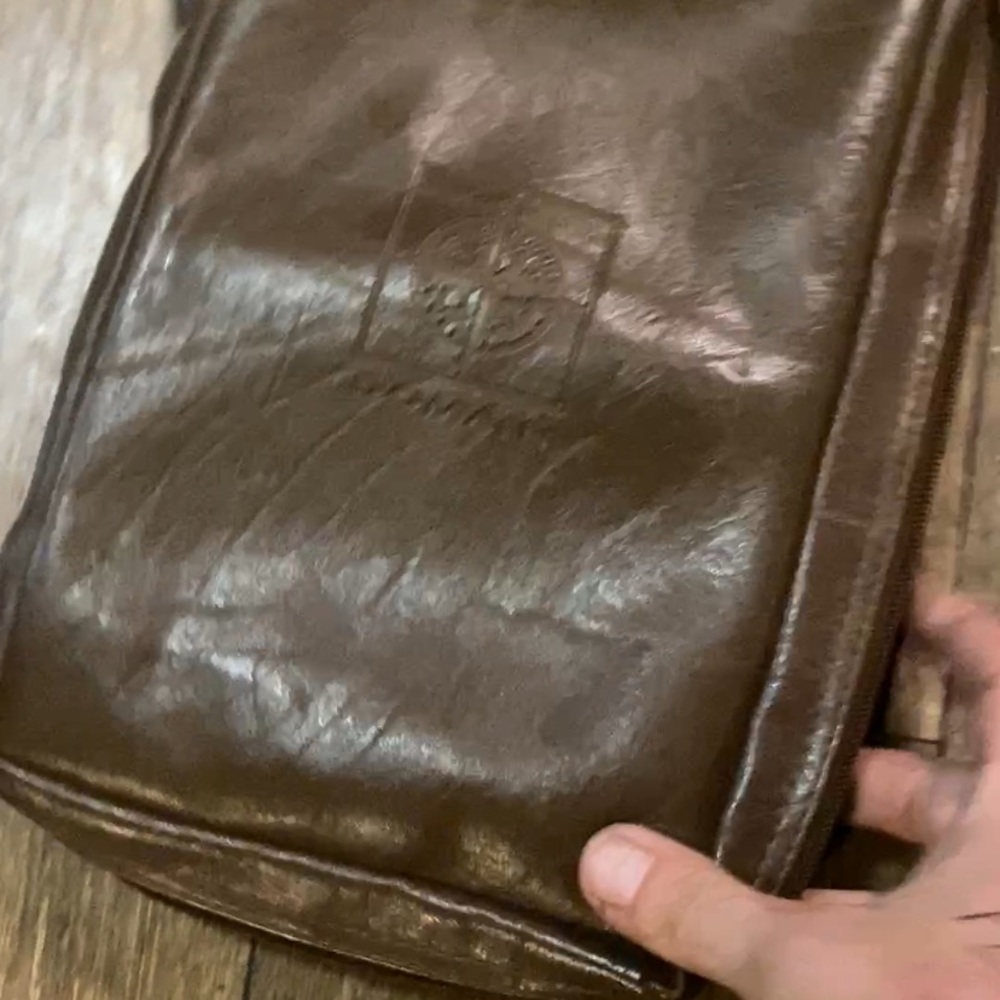 Brown Leather Men's organizer